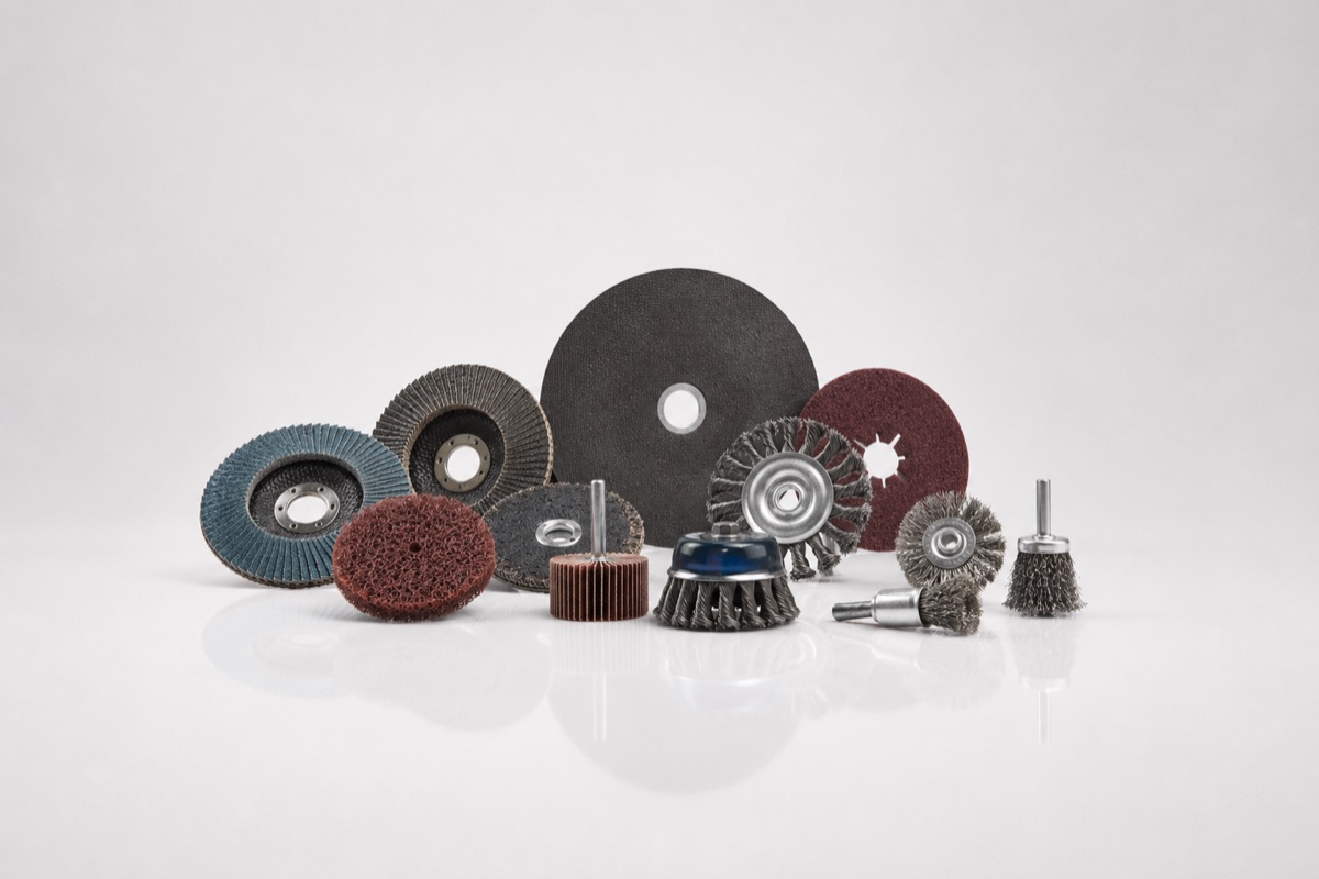 Utensili abrasivi · Dischi e spazzole abrasive