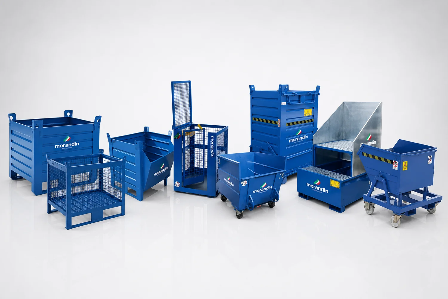 Ambiente e sicurezza · Contenitori metallici per la raccolta