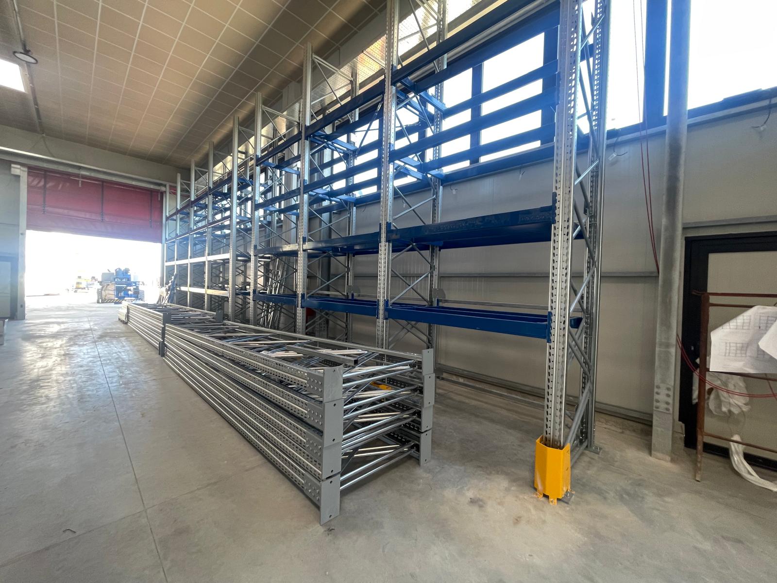 Scaffalatura installata