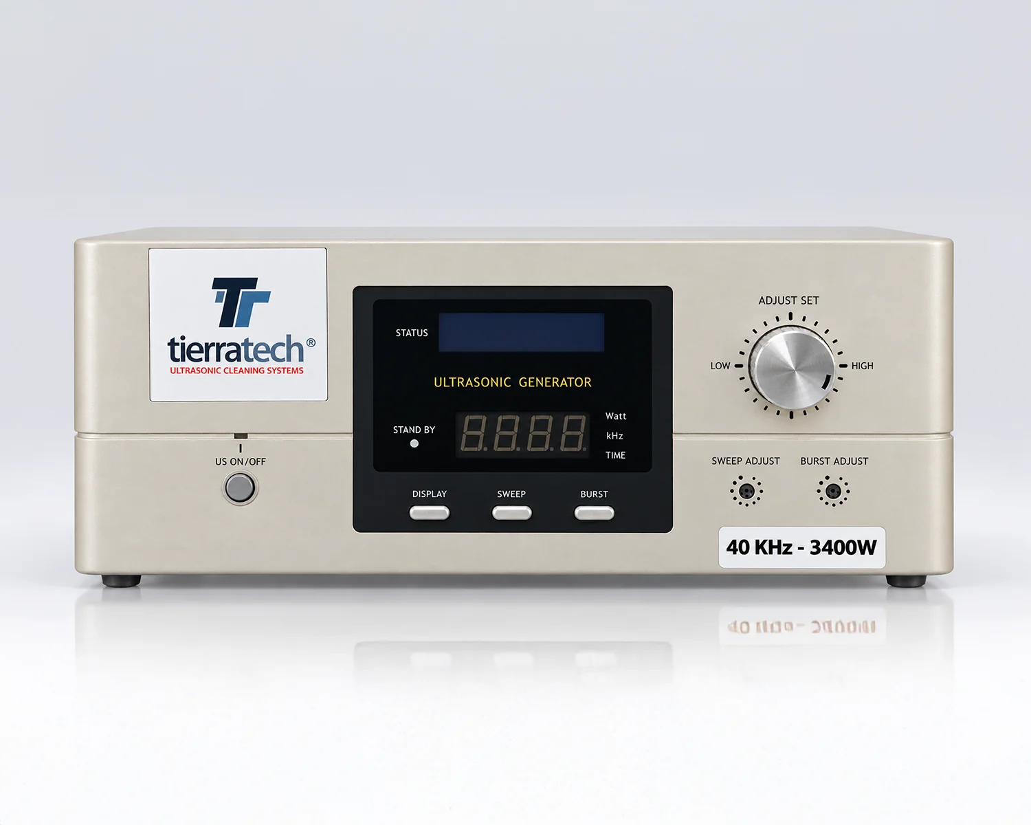 Generatore a ultrasuoni da 40 kHz e 3400 W ricondizionato