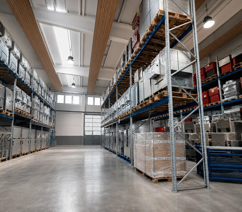 2015 · Il magazzino con le scaffalature